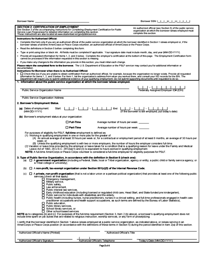 Consolidate Unsubsidized Loans Eligible For PSLF Form Nelnet