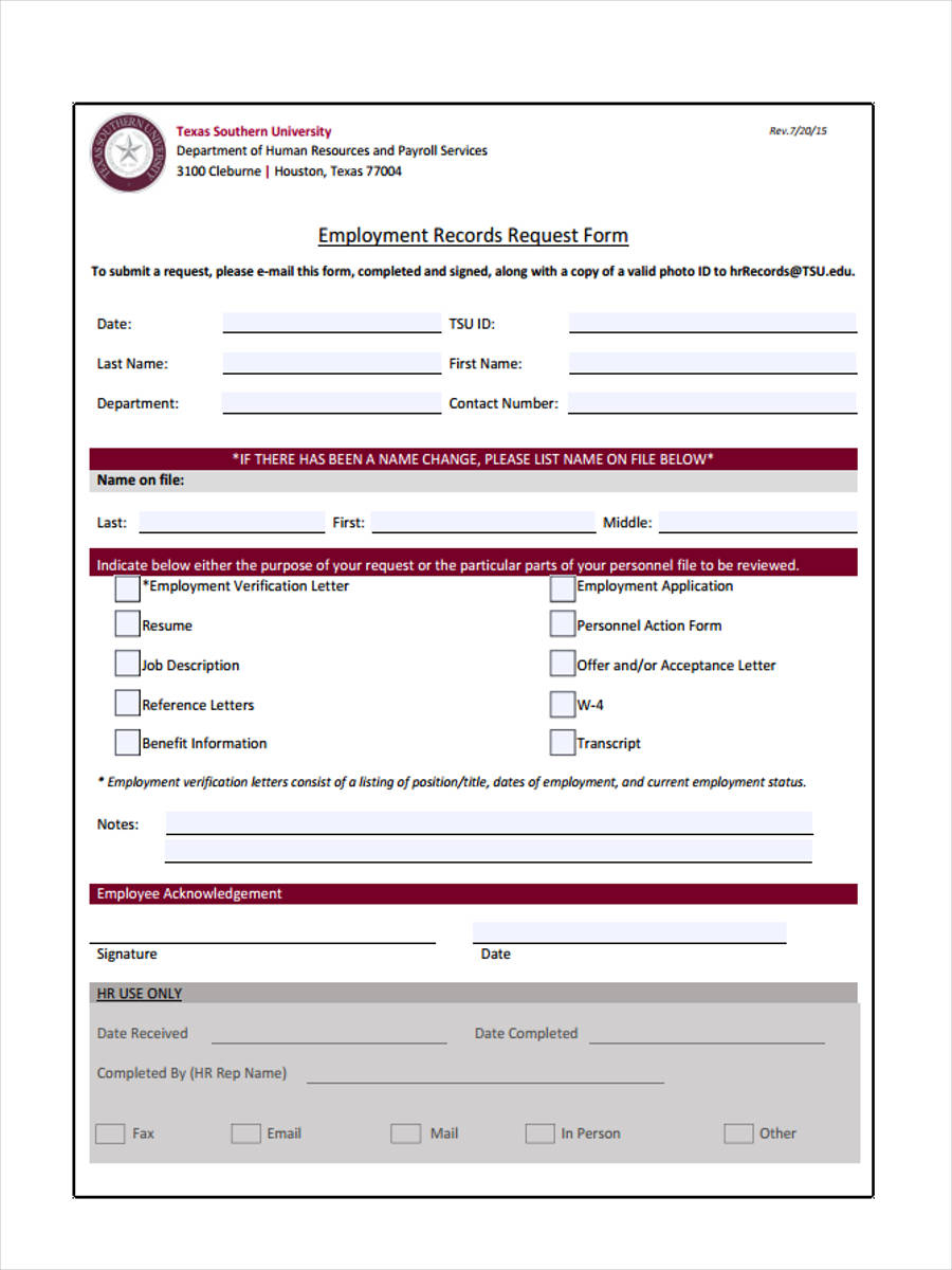 Employer Verification Form PSLF 2024