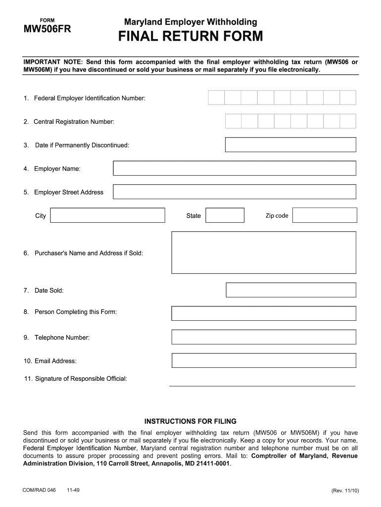 Get Employer To Sign PSLF Form State Of Maryland