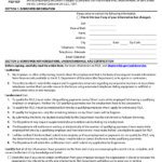 PSLF Employment Certification Form Residency