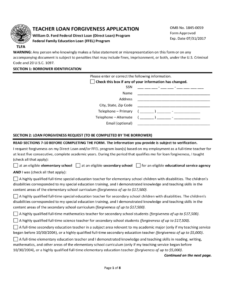 PSLF Employment Recertification Form