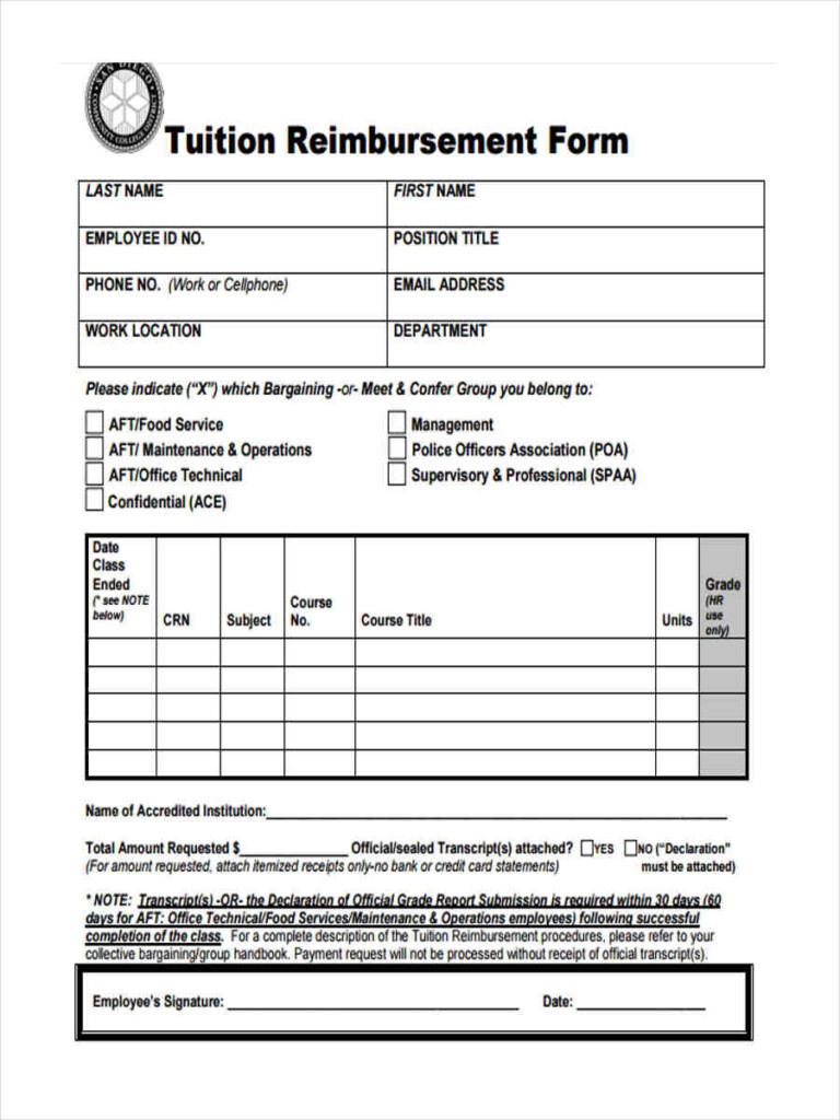 PSLF Form For Employer