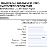 Can A Principal Sign Public Service Loan Forgiveness Certification Form