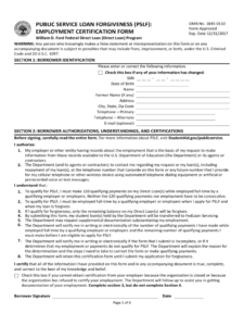 Public Service Loan Forgiveness Form Navient