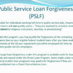 What Is The Public Service Loan Forgiveness PSLF Program